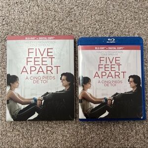 Five Feet Apart Blu-ray / Has Slipcover